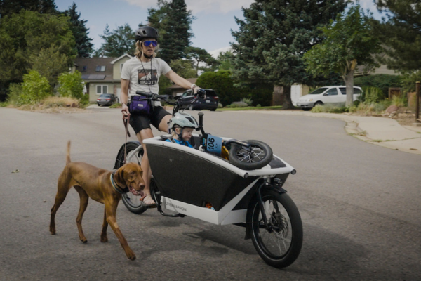 Pro Mountain Bike Racer, Engineer, Mom, and eBiker - Doing it all on the Urban Arrow Family E-Cargo Bike